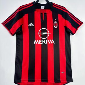 2003/2004 Retro AC Milan Home Football Shirt 1:1 Thai Quality
