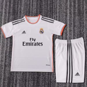 2013-2014 Retro Real Madrid Home Football Shirt 1:1 Thai Quality Kids Size