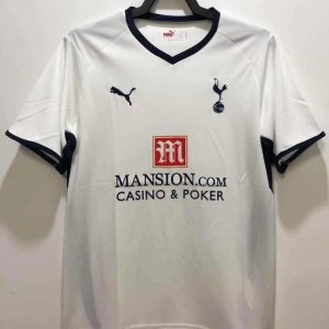 2008/2009 Retro Tottenham Hotspur Home Football Shirt 1:1 Thai Quality