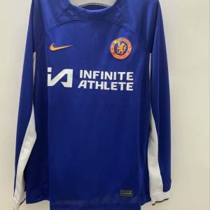 2023/2024 Long Sleeve Chelsea Home Football Shirt 1:1 Thai Quality