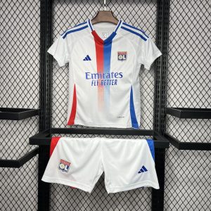 2024/2025 Lyonnais Home Football Shirt 1:1 Thai Quality Kids Size