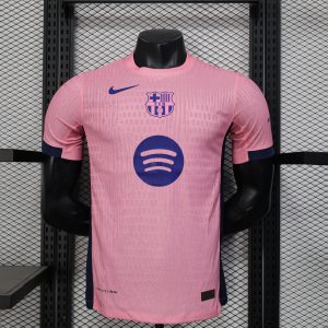 2025/2026 Player Version Barcelona pink No Football Jersey 1:1 Thai Quality