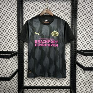 2024/2025 Eindhoven Pre-match training black Jersey 1:1 Thai Quality