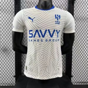 2024/2025 Player Version Al-Hilal Saudi Away Football Shirt 1:1 Thai Quality