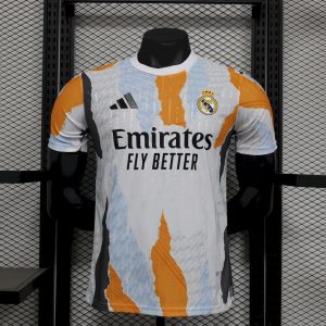 2025/2026 Player Version Real Madrid Pre-match training uniforms Football Jersey 1:1 Thai quality
