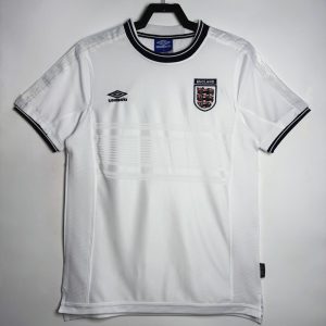 1999-2001 Retro England Home Soccer Jersey 1:1 Thai Quality