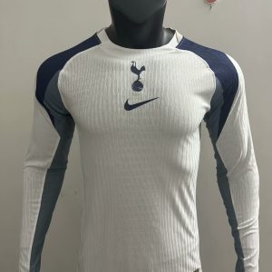 2025/2026 Long Sleeve Tottenham Home Player Version Football Shirt 1:1 Thai Quality