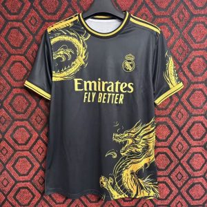2024/2025 Real Madrid Golden Dragon Special Edition Jersey Green 1:1 Thai Quality