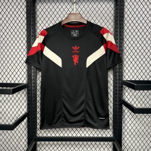 2024/2025 Manchester United Originals Tee Black Jersey 1:1 Thai Quality