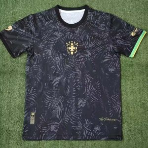 2023 Brazil Special Edition Black Football Shirt 1:1 Thai Quality