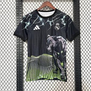 2024/2025 Real Madrid Leopard Special Edition Jersey Green 1:1 Thai Quality