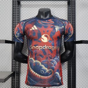 2025/2026 Player Version Manchester United Year of the Snake Edition Football Jersey 1:1 Thai Quality