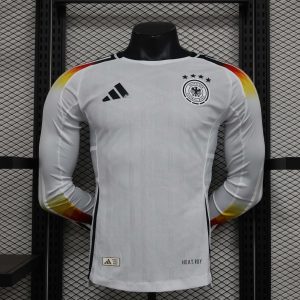 2024 Player Version Long Sleeve Germany Home Football Shirt 1:1 Thai Quality