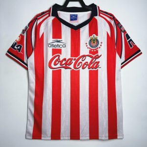 1998-1999 Retro Chivas Home Soccer Jersey 1:1 Thai Quality