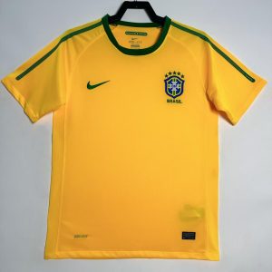 2010 Retro Brazil Home Soccer Jersey 1:1 Thai Quality