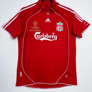2006/2008 Retro Liverpool Champions League version Football Shirt Home 1:1 Thai Quality