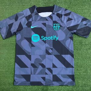 2023/2024 Barcelona Training Wear Gray Jersey